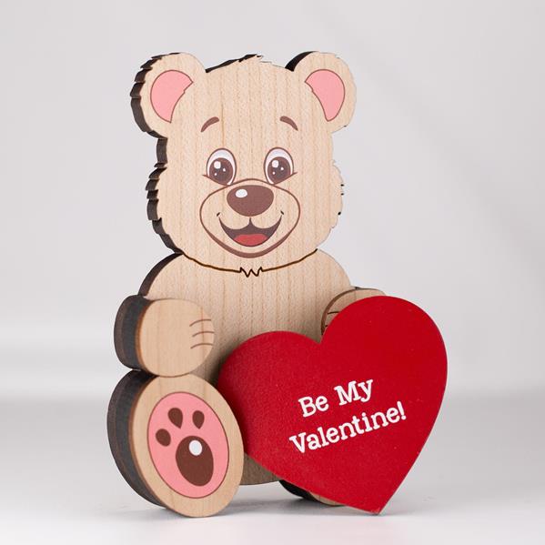 Valentine Bear - Hear Front